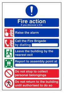 Fire Safety Signs in the Workplace | Fire Training Company Blog