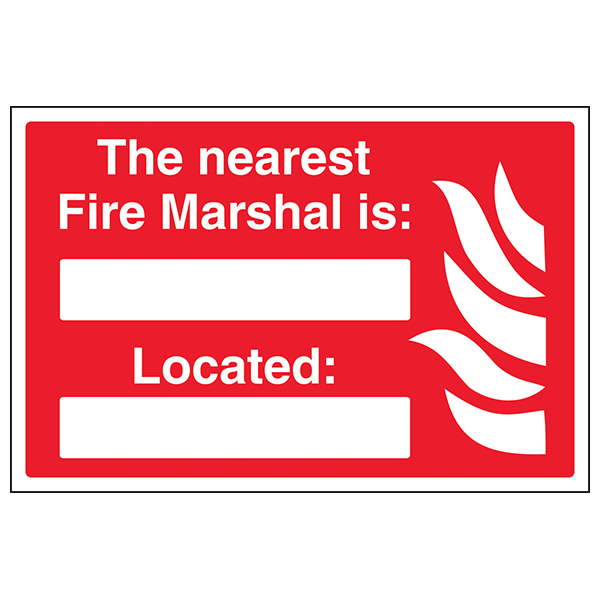 fire marshal sign