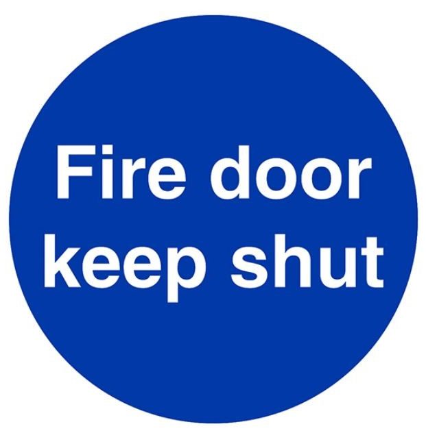 keep fire door closed