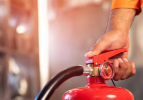 Fire extinguisher image